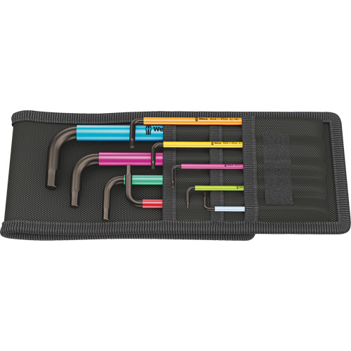 Hex Plus Key Set in a Pouch, 9 Pcs., Imperial Haskins Industrial Inc.