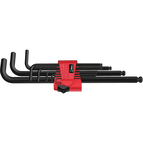 Hex Plus Key Set, 9 Pcs., Metric Haskins Industrial Inc.