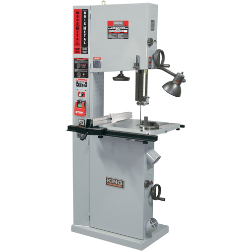Scie &agrave; ruban &agrave; vitesse variable, Vertical, 220 V Haskins Industrial Inc.