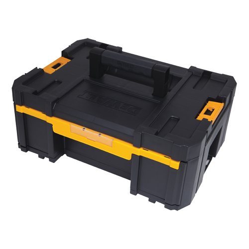 TSTAK&reg; III Tool Box with Single Deep Drawer, 16-3/4" x 12-1/4" x 6-7/8", Black Haskins Industrial Inc.
