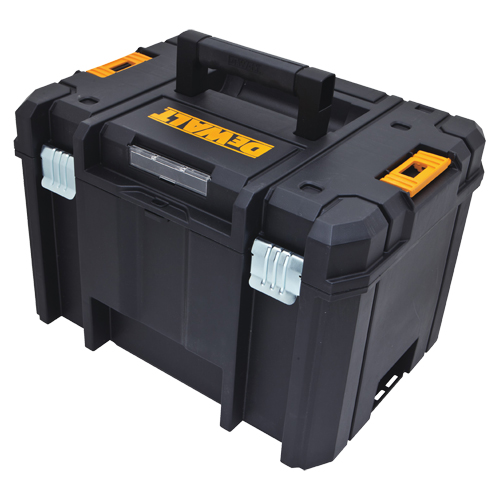 TSTAK&reg; Deep Box, 17-1/4" x 13" x 11-7/8", Black Haskins Industrial Inc.