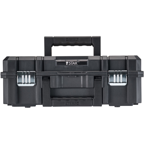 TSTAK&reg; II Tool Box with Flat Top, 17-1/4" x 13" x 6-3/8", Black Haskins Industrial Inc.