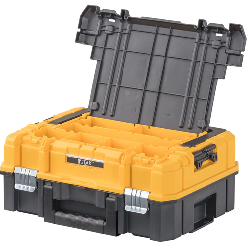 TSTAK&reg; I Tool Box with Long Handle, 17-1/4" x 13" x 6-3/8", Black Haskins Industrial Inc.