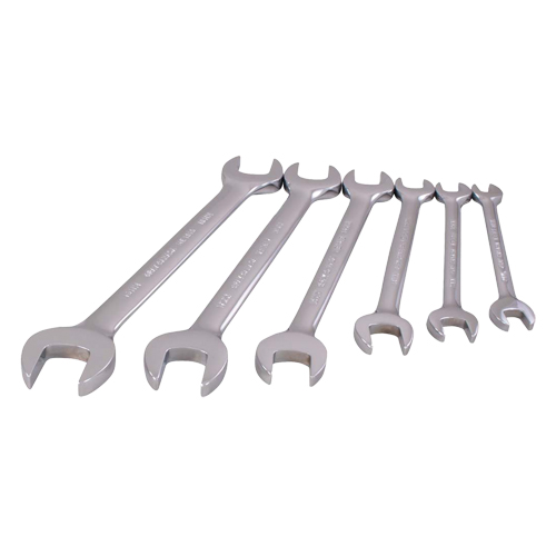 Wrench Set, Open-Ended, 6 Pieces, Metric Haskins Industrial Inc.