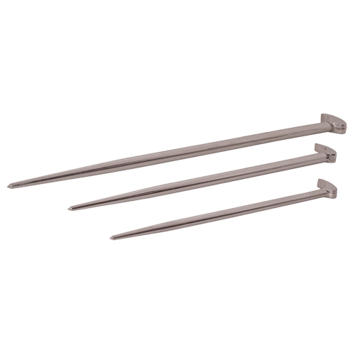 Rolling Head Pry Bar Set, 3 Pcs. Haskins Industrial Inc.