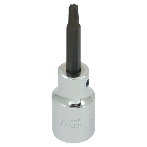 Douille, Torx, T-27 x 3" lo, Prise Prise carr&eacute;e 1/2" Haskins Industrial Inc.