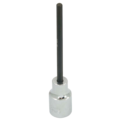 Tr&egrave;s longue douille &agrave; embout, 4 mm x 4" lo, Prise 3/8" Haskins Industrial Inc.