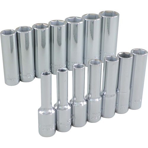 Jeu de douilles, 14 Mcx, Prise de 3/8", Profond Haskins Industrial Inc.