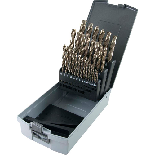 Drill Bit Set, 29 Pieces, High Speed Cobalt Haskins Industrial Inc.