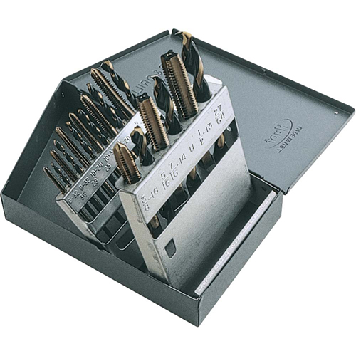 Tap & Drill Set, 18 Pieces Haskins Industrial Inc.