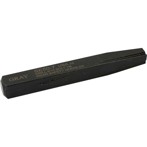 Straight Type Screw Extractor, 7, For Screw Size 7/8", Carbide Haskins Industrial Inc.