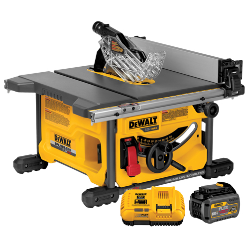 60V Max FlexVolt 8-1/4" Table Saw Kit Haskins Industrial Inc.