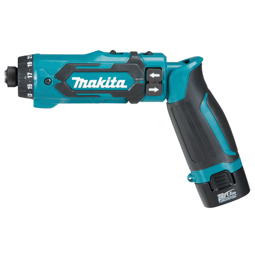 Cordless Drill/Driver Kit, Lithium-Ion, 7.2 V, 1/4" Chuck, 71 in-lbs Torque Haskins Industrial Inc.