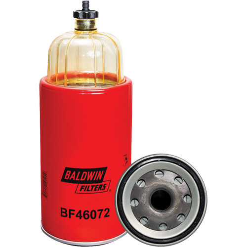 BF46072 S&eacute;parateur de carburant/eau &agrave; visser avec cuvette Haskins Industrial Inc.