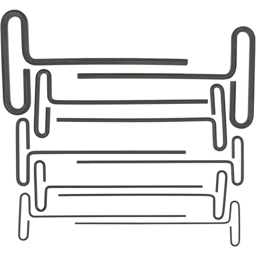 Loop T-Handle Hex Key Set, 10 Pcs., Imperial Haskins Industrial Inc.