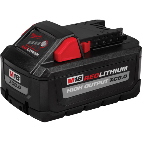 M18 Redlithium High Output XC8.0 Battery Pack, Lithium-Ion, 18 V, 8.0 Ah Haskins Industrial Inc.