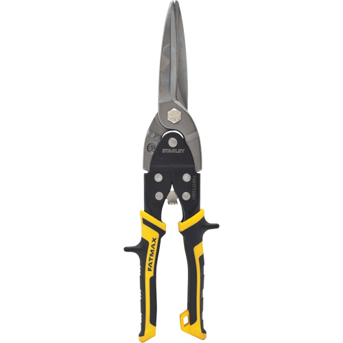 Fatmax&reg; Long Cut Snips, 3-9/50" Cut Length, Straight Cut Haskins Industrial Inc.