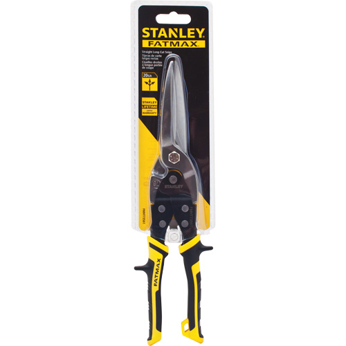 Fatmax&reg; Long Cut Snips, 3-9/50" Cut Length, Straight Cut Haskins Industrial Inc.