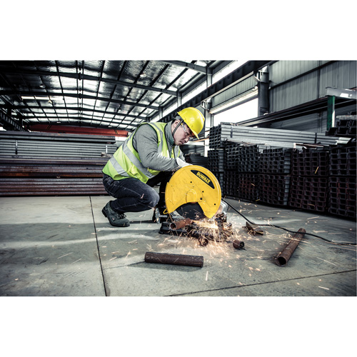 Scie &agrave; tronçonner, 14", 4000 tr/min &agrave; vide, 120 V, 15 A Haskins Industrial Inc.