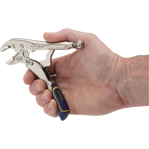 Pince-&eacute;tau avec coupe-fil Fast Release, Longueur 5", M&acirc;choire courb&eacute;e Haskins Industrial Inc.