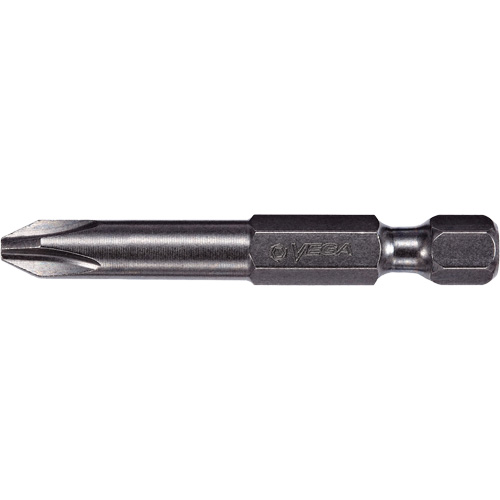 Embout pour outil &eacute;lectrique, Phillips, Embout #2, Prise 1/4", Longueur 2-3/4" Haskins Industrial Inc.