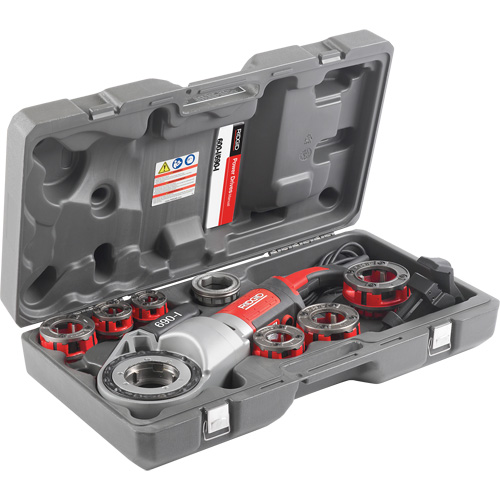 Hand-Held Power Drive Threader, 36 RPM, 1/8" - 2" Pipe Thread Haskins Industrial Inc.