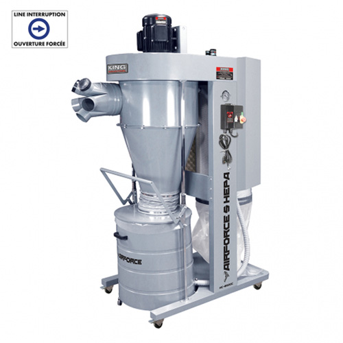 Cyclone Dust Collector, 35" x 65-1/2" x 91-5/8" Haskins Industrial Inc.