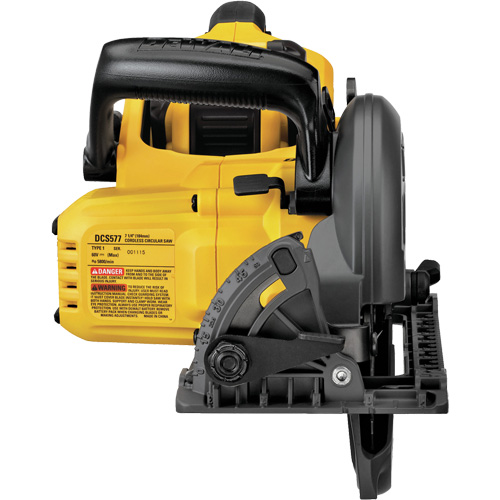 FlexVolt&reg; Worm Drive Style Saw Kit, 7-1/4", 60 V Haskins Industrial Inc.