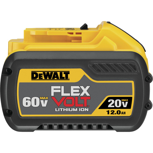 FlexVolt&reg; Max Battery, Lithium-Ion, 20 V/60 V, 12 Ah Haskins Industrial Inc.
