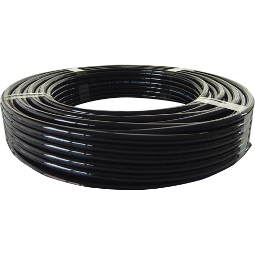 Tube pneumatique &agrave; longue dur&eacute;e de vie, Air, 0,375" DE x 100' lo, Nylon/Polyur&eacute;thane, Noir, 232 psi &agrave; 20°C Haskins Industrial Inc.