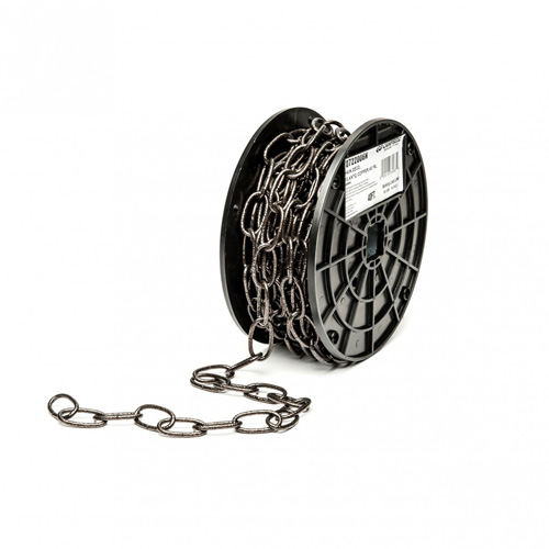 Decorator Chain, Carbon Steel, #10 x 40' (12.2 m) L, 35 lbs. (0.0175 tons) Load Capacity Haskins Industrial Inc.