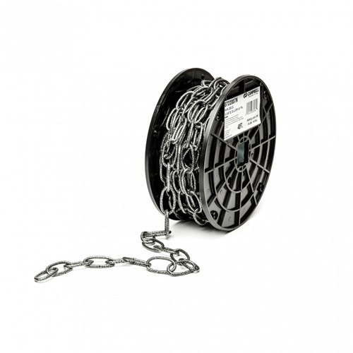 Chaîne d&eacute;corative, Acier au carbone, #10 x 40' (12,2 m) l, Charge d'utilisation 35 lb (0,0175 tonne) Haskins Industrial Inc.
