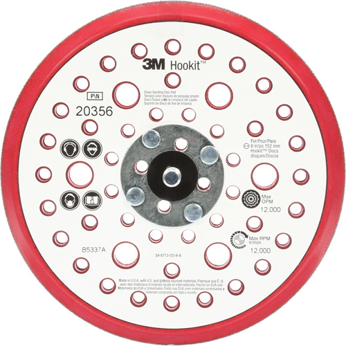 Hookit Clean Sanding Low Profile Disc Pad Haskins Industrial Inc.