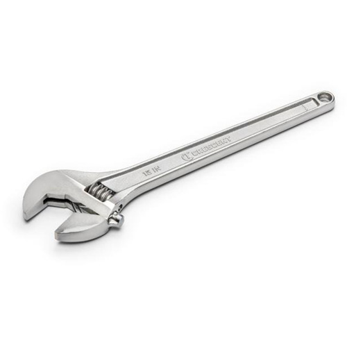 Cl&eacute; &agrave; molette, 15" lo, la max. 1-11/16", Chrome Haskins Industrial Inc.