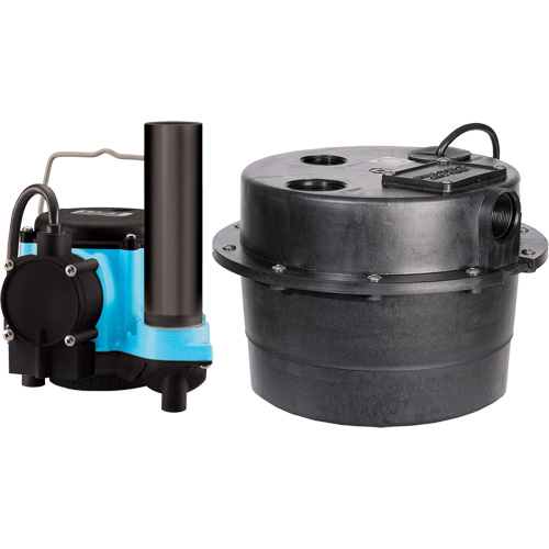 Drainosaur&reg; Sump Pump, 29 GPM, 115 V, 9 A, 1/3 HP Haskins Industrial Inc.