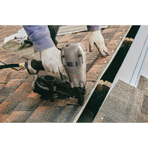 15° Pneumatic Coil Roofing Nailer Haskins Industrial Inc.