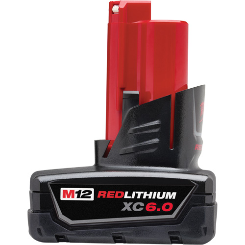 Bloc-piles M12 Redlithium XC 6.0, Lithium-ion, 12 V, 6 Ah Haskins Industrial Inc.