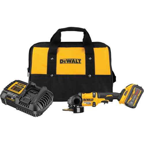 FlexVolt&reg; Max Brushless Grinder with Kickback Brake Kit, 4-1/2" - 6" Wheel, 60 V Haskins Industrial Inc.