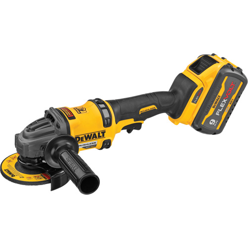 FlexVolt&reg; Max Brushless Grinder with Kickback Brake Kit, 4-1/2" - 6" Wheel, 60 V Haskins Industrial Inc.