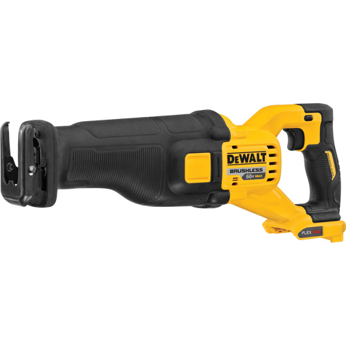 FlexVolt&reg; Max Brushless Reciprocating Saw (Tool Only), 60 V, Lithium-Ion Battery, 0-3000 SPM Haskins Industrial Inc.