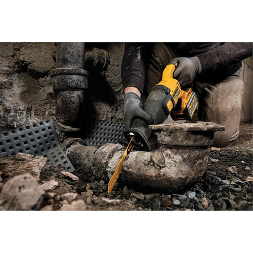 FlexVolt&reg; Max Brushless Reciprocating Saw (Tool Only), 60 V, Lithium-Ion Battery, 0-3000 SPM Haskins Industrial Inc.