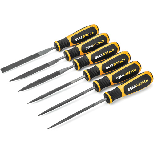 Mini File Set, 6 Pcs Haskins Industrial Inc.