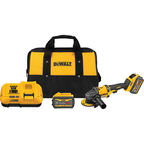 Flexvolt&reg; Brushless Cordless Grinder with Kickback Brake Kit, 4-1/2" - 6" Wheel, 60 V Haskins Industrial Inc.