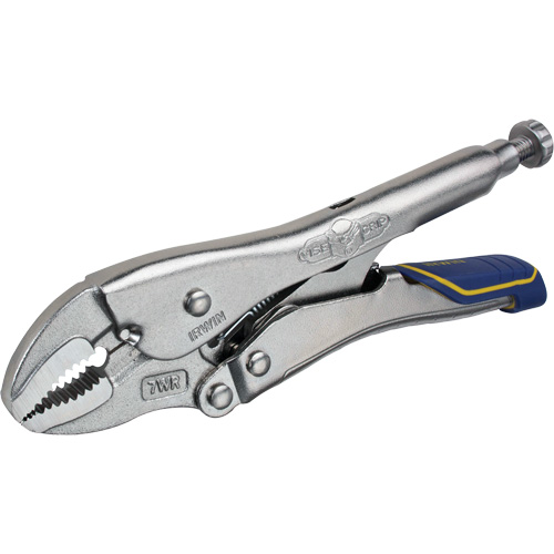 Pince-&eacute;tau avec coupe-fil Vise-Grip Fast Release 7WR, Longueur 7", M&acirc;choire courb&eacute;e Haskins Industrial Inc.