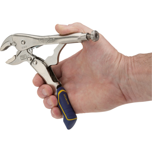 Pince-&eacute;tau avec coupe-fil Vise-Grip Fast Release 7WR, Longueur 7", M&acirc;choire courb&eacute;e Haskins Industrial Inc.