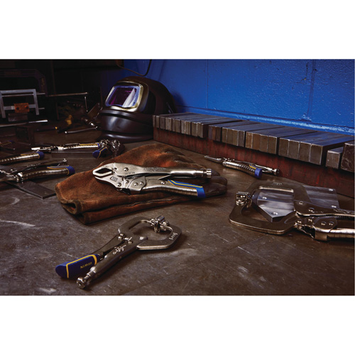 Pince-&eacute;tau avec coupe-fil Vise-Grip Fast Release 7WR, Longueur 7", M&acirc;choire courb&eacute;e Haskins Industrial Inc.