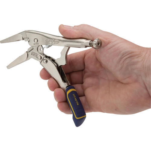 Vise-Grip&reg; Fast Release 6LN Locking Pliers with Wire Cutter, 6" Length, Long Nose Haskins Industrial Inc.