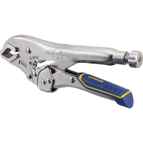 Vise-Grip&reg; Fast Release 10WR Locking Pliers with Wire Cutter, 10" Length, Curved Jaw Haskins Industrial Inc.