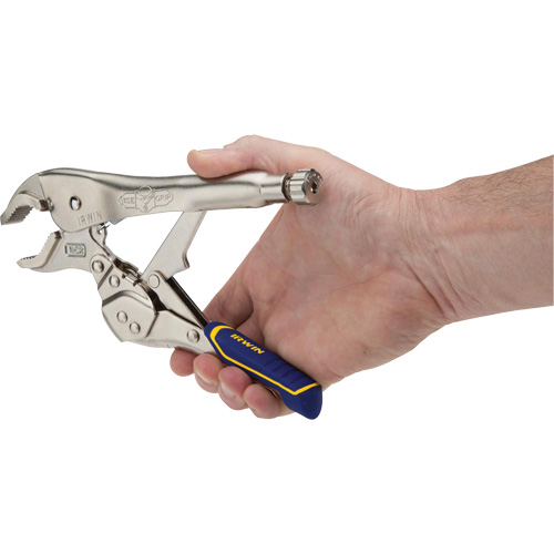 Vise-Grip&reg; Fast Release 10WR Locking Pliers with Wire Cutter, 10" Length, Curved Jaw Haskins Industrial Inc.
