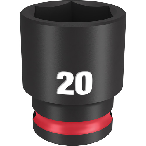 Shockwave Impact Duty Socket, Impact, 2 mm, 3/8" Drive, 6 Points Haskins Industrial Inc.
